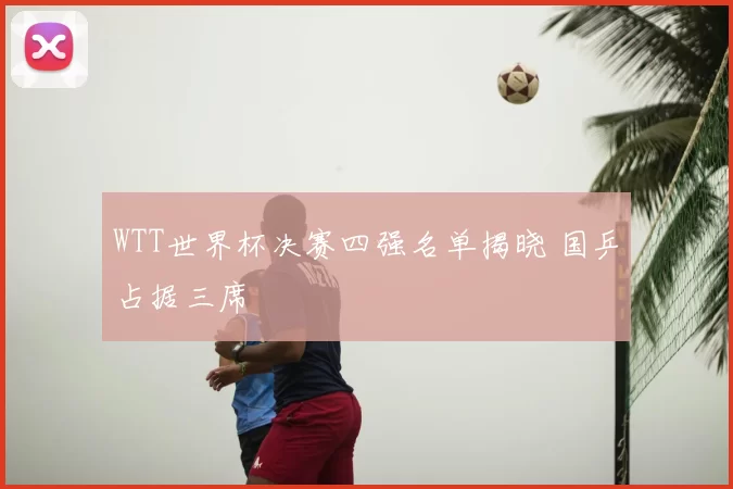 WTT世界杯决赛四强名单揭晓 国乒占据三席